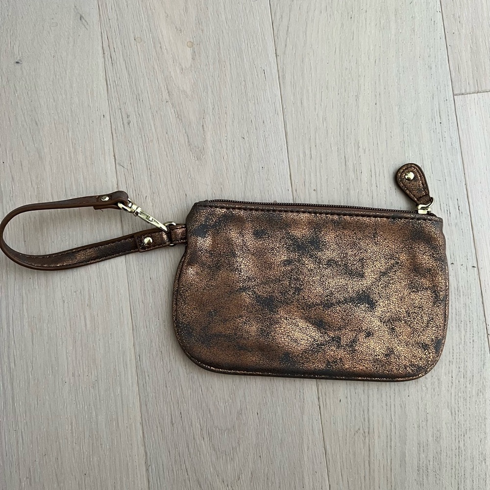 Brown Wristlet